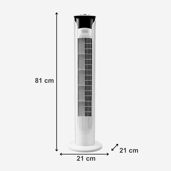 Black&Decker wentylator 45W