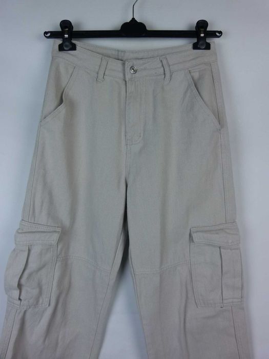 Shein spodnie dżins bojówki cargo M / 38