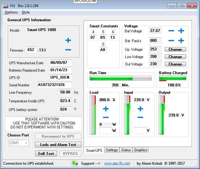 ИБП / ДБЖ / UPS / УПС Бесперебойник APC Smart-UPS 1000, Чистый синус!!