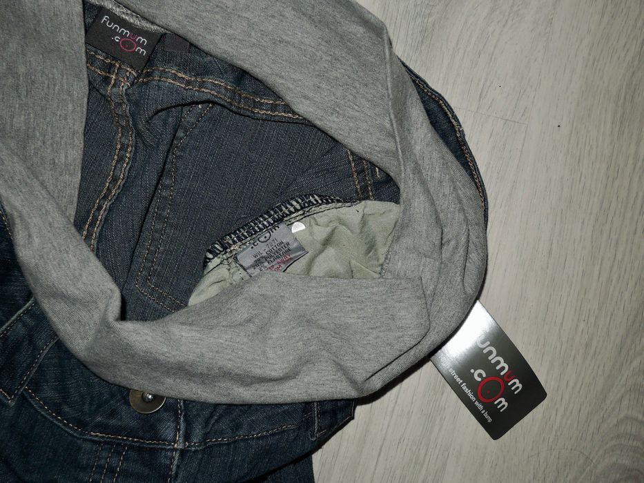 Nowe Spodnie dżinsowe ciążowe 42 Funmum