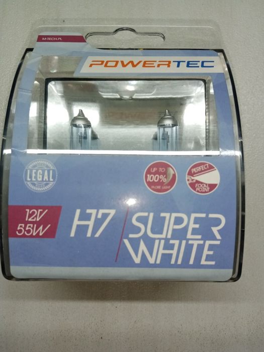H7 Super White Headlight Bulbs