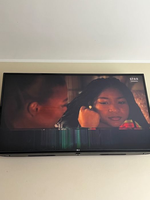 Vendo TV com problemas de imagem, mas em funcionamento