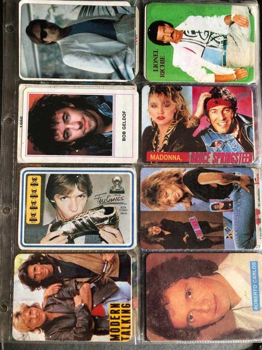 Calendários anos 80