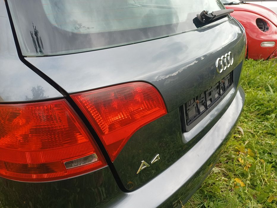 Kompletna klapa bagażnika Audi A4 B7 kombi avant lx7z