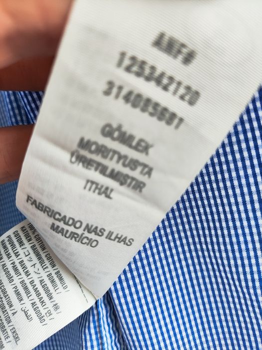 Сорочка на хлопця