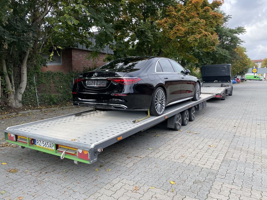 Uslugi transportowe laweta transport pojazdow samochodow NIEMCY WLOCHY