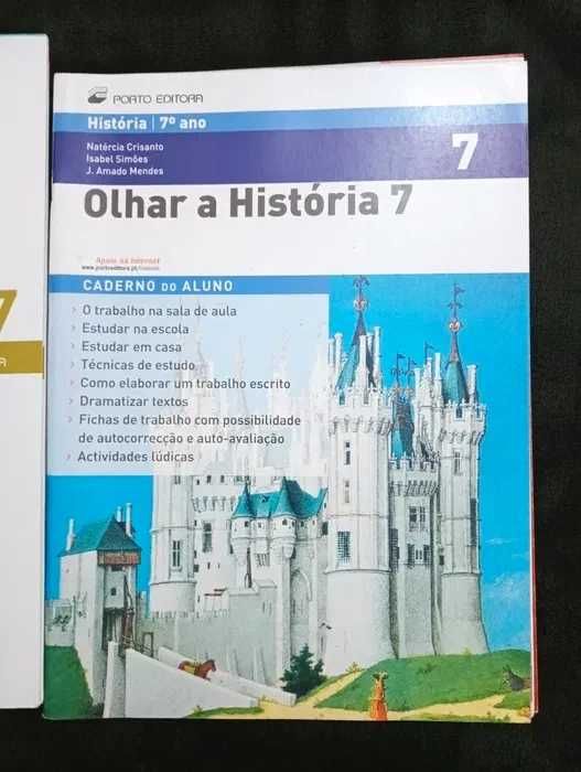 Olhar a história 7 : história, 7º ano Caderno de apoio + Caderno do aluno