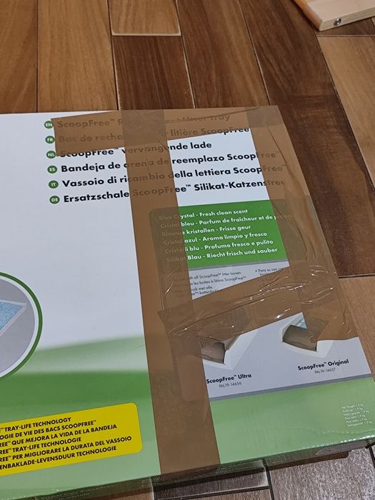 Żwirek silikonowy PetSafe 2,44 l + taca ScoopFree