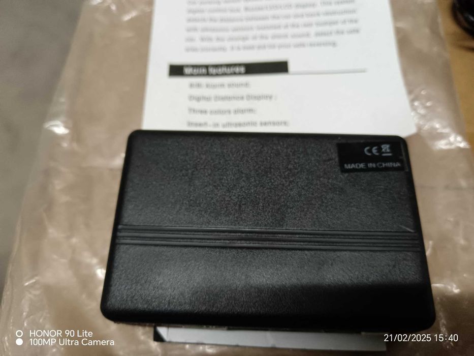 Rear Parking Sensor Kit with 4 Sensors and Color Display.64740552307074123