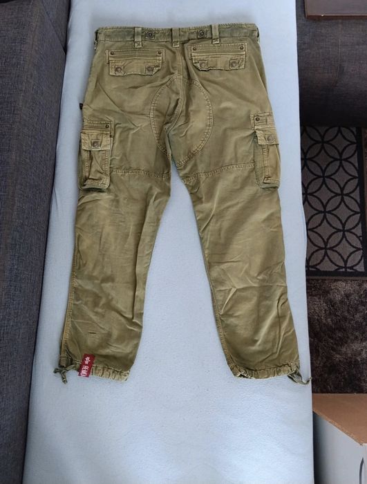 Spodnie alpha industries rozmiar 36