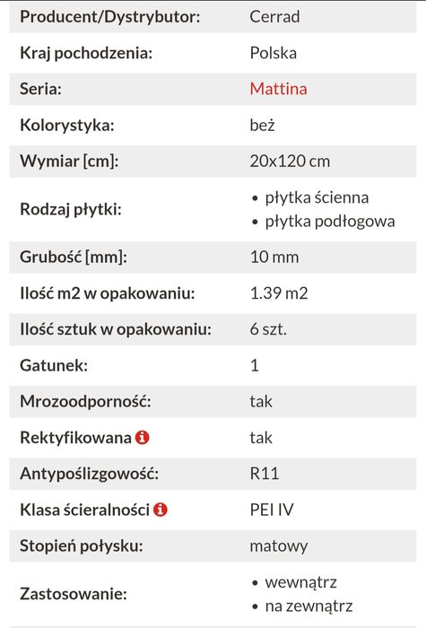 Gres drewnopodobny strukturalny rekt. CERRAD MATTINA beige r. 11