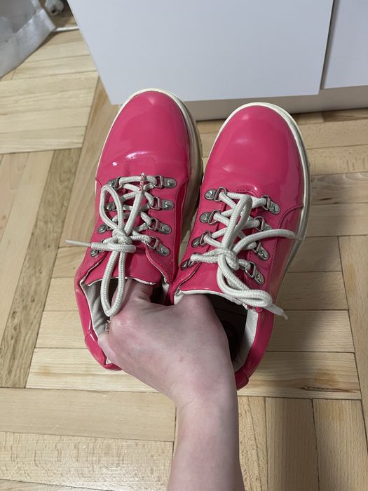 Рожеві кросівки cropp 38 кроси