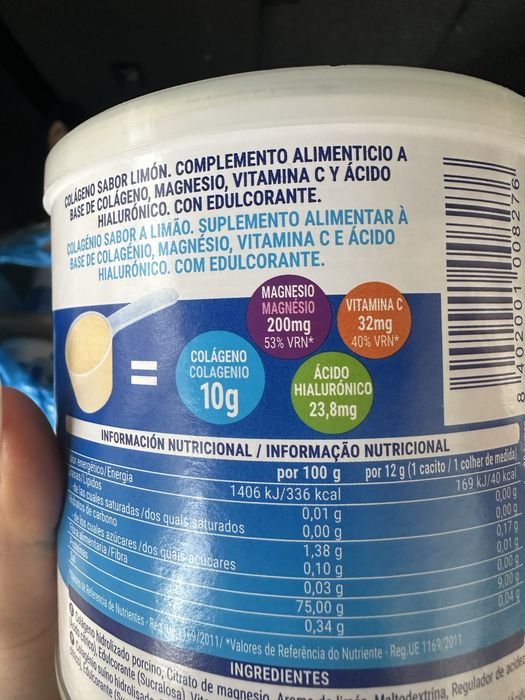Колаген з магнієм, вітаміном C та гіалуроновою кислотою!