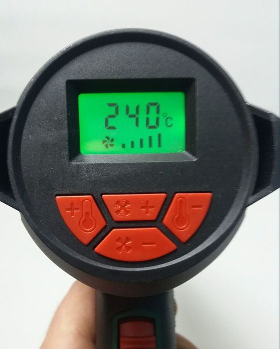 ОРИГ цифровой технический фен сГерман Parkside PHLGD 2000/строительный