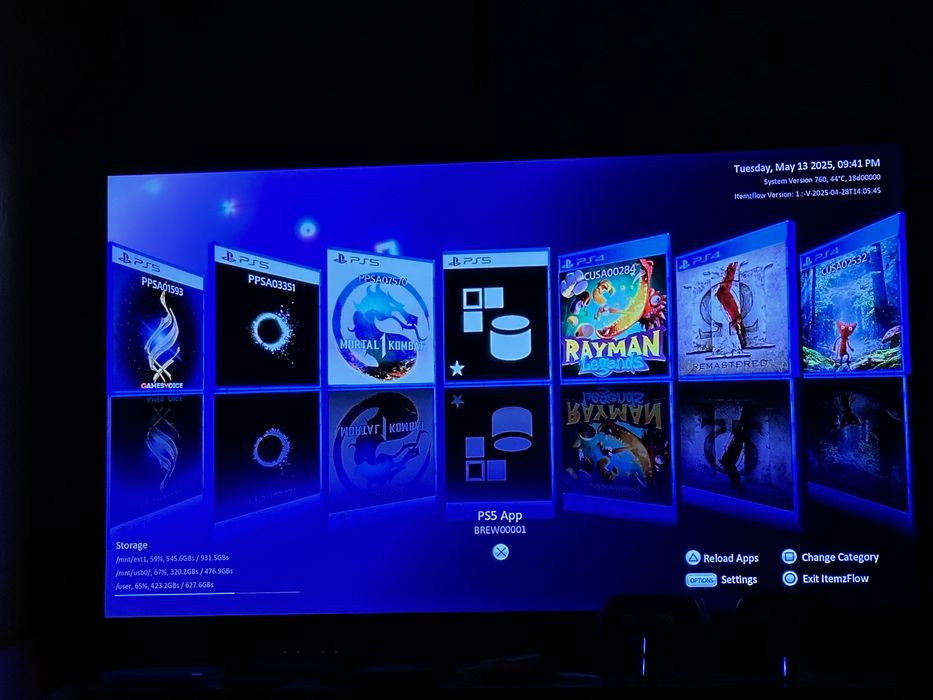 PlayStation 5 BluRay 7.60 EtaHEN