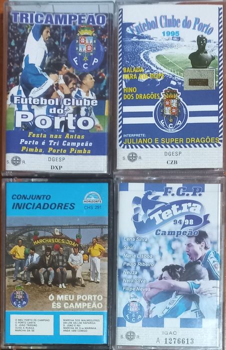 Cassetes música F.c. Porto