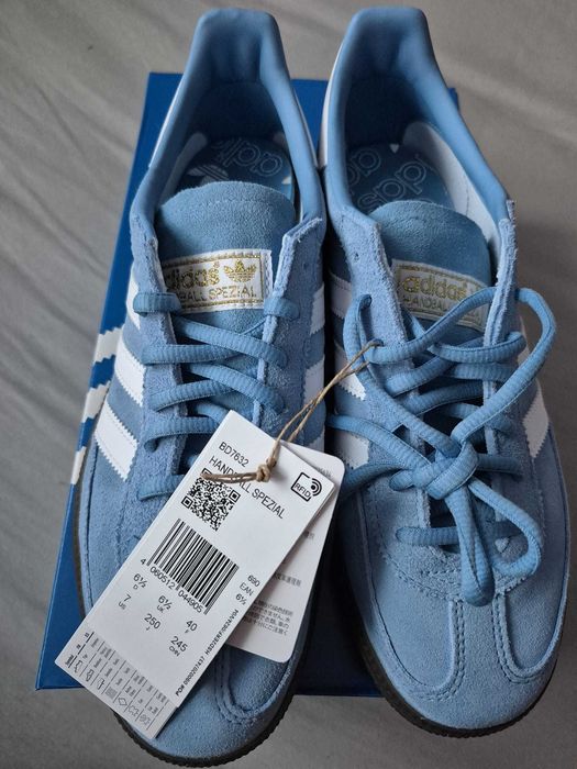 Adidas Buty Handball Spezial - Niebieski
