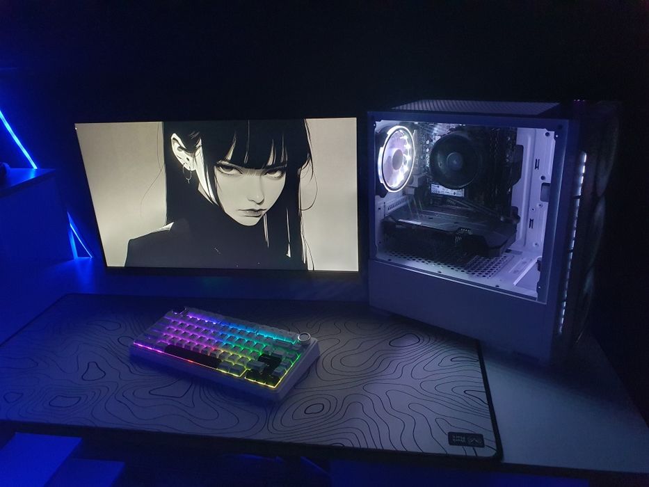 Мощный ПК Ryzen 5 5500 GTX 1660 Super 16GB DDR4 Nvme 1tb Kingston