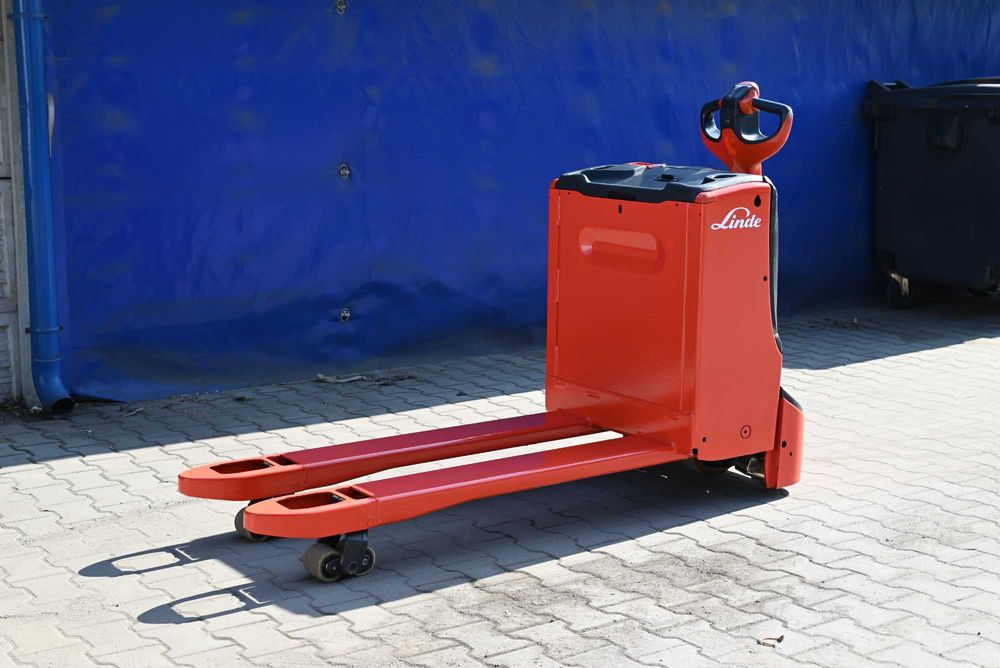 Paleciak elektryczny Linde T18 1800kg Widły 160cm 1700mth FHP 466