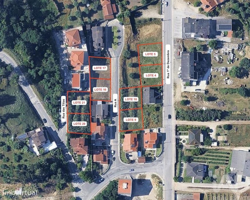 Terreno para construção em Nossa Senhora da Piedade de 420,00 m2