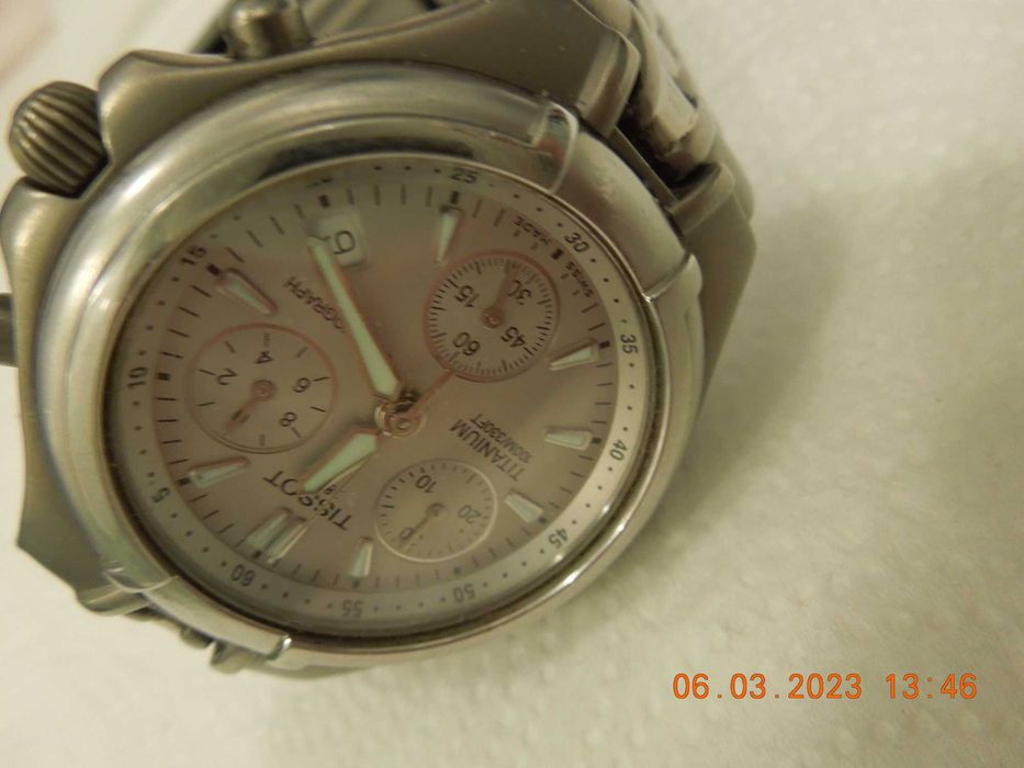zegarek tissot tytanowy