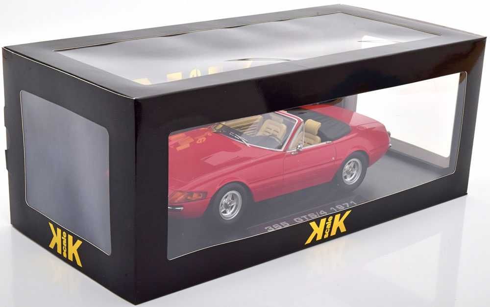 Model 1:18 KK-Scale Ferrari 365 GTB/4 Daytona Convertible Series 2 1971 red