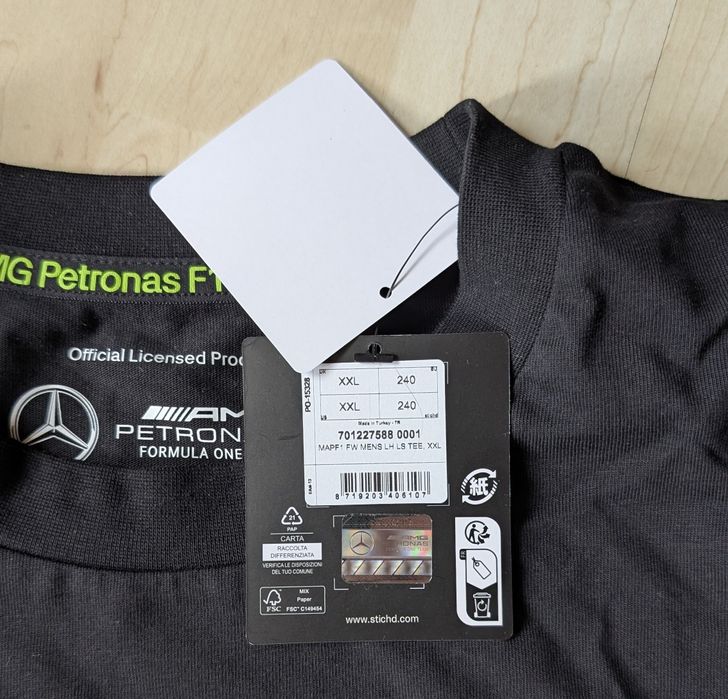 Oryginalna bluza Mercedes AMG F1 Lewis Hamilton