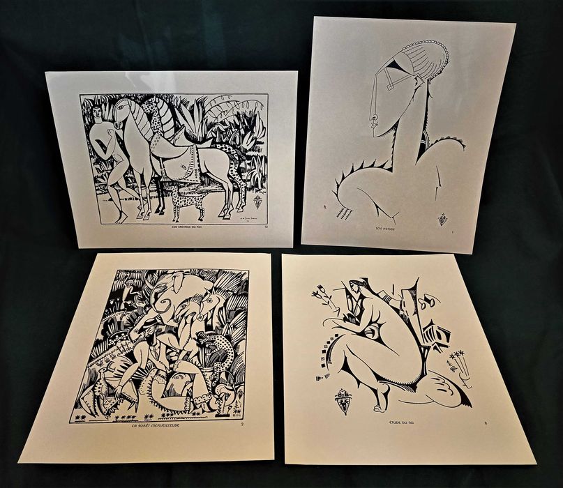 Xilogravuras Amadeo Souza Cardoso Lote 2