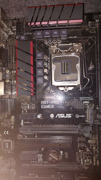 Материнка ausu h97 pro gaming