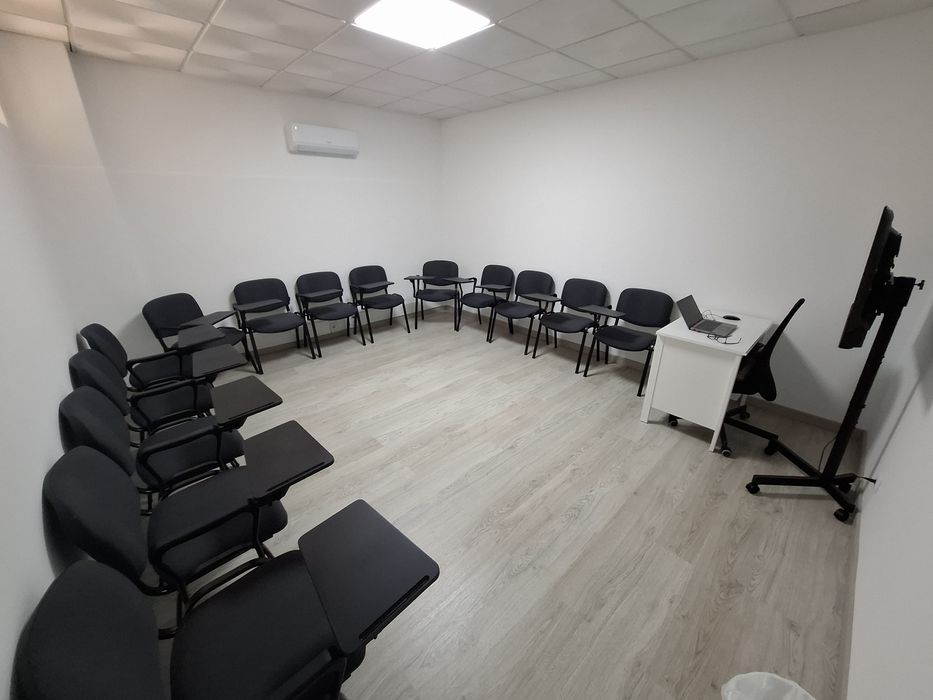 Salas para terapias e sala de formação