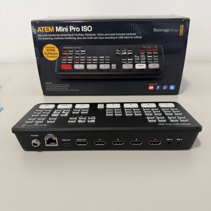 Blackmagic Atem Mini Pro ISO