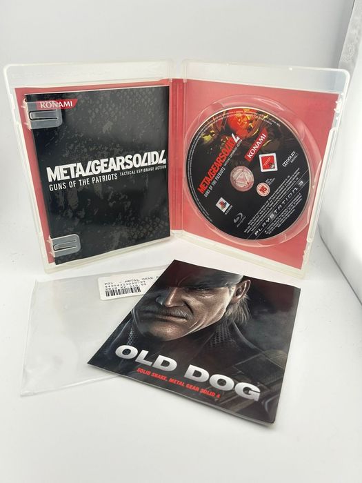 Metal Gear Solid 4 w Obwolucie Ps3