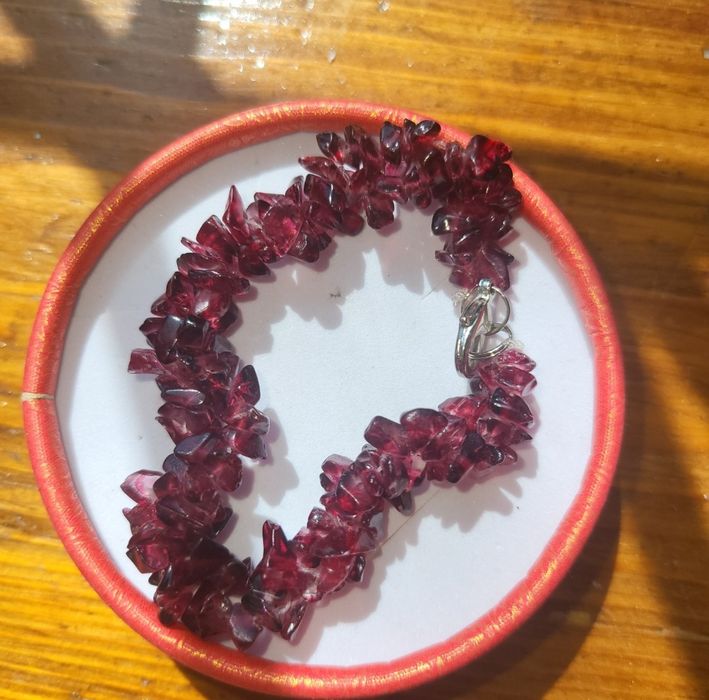 Браслет из граната