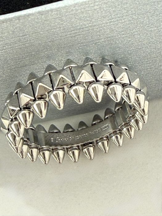 Каблучка у стилі Clash Cartier клеш кольцо Картье кiльце