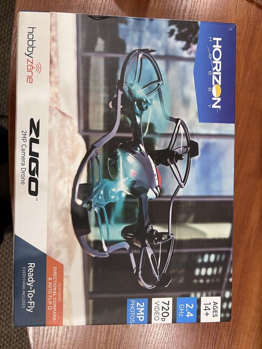 Квадрокоптер HobbyZone Zugo з HD відеокамерою 2,4 ГГц RTF