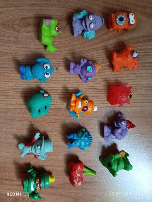 Zomblings,Trash pack e acessórios