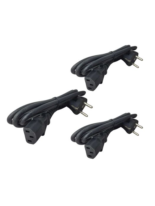 3x Kabel ZASILAJĄCY C17 PC ATX do Komputera MIX | Sklep FV23