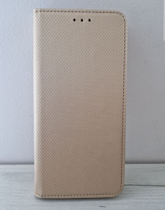 Kabura Smart Book MAGNET do XIAOMI REDMI NOTE 13 PRO 4G Złota