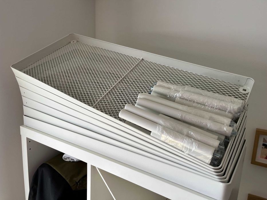 Sapateira IKEA MACKAPÄR branco, 78x32x40 cm