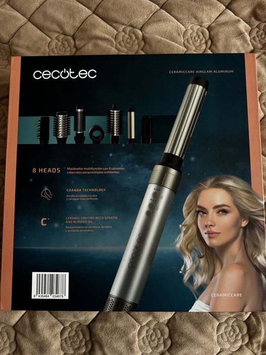 Стайлер Cecotec AirGlam (8 насадок)