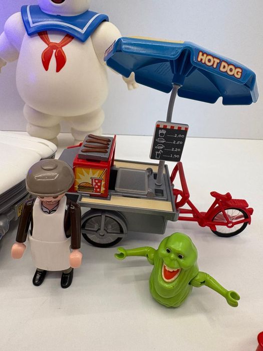 Playmobil Ghostbusters 70170 Ecto-1 samochód, 9221 Marshmallow, 9222