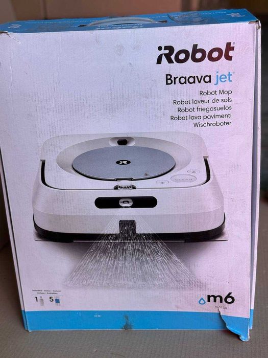 Робот пилосос миючий iRobot Braava jet m6. Б/У