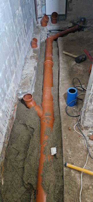 Kanalizacja ,Drenaże, Odwodnenia,  Roboty ziemne różnego rodz