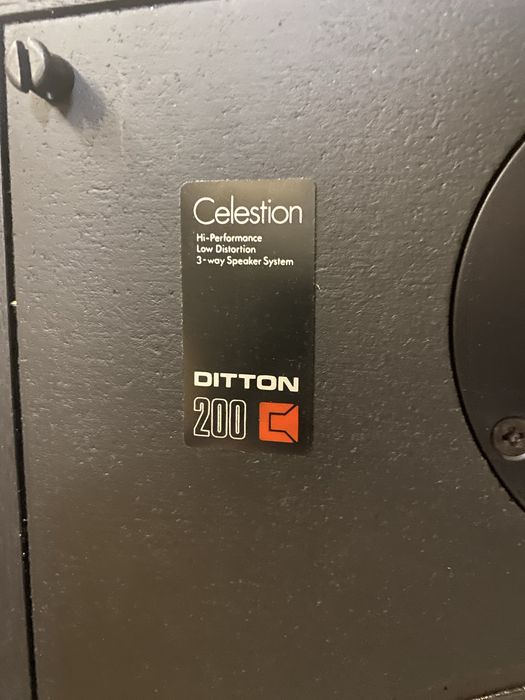 Celestion Ditton 200 wspaniale kolumny zamkniete Vintage - Unikat!