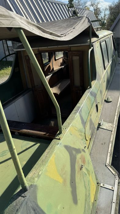 Катер УЗВ-622-К. Сделано Мотор-Січ.