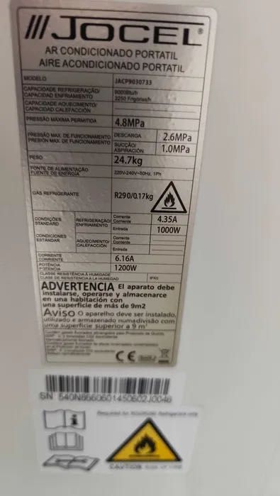 Desumidificador e ar condicionado portátil