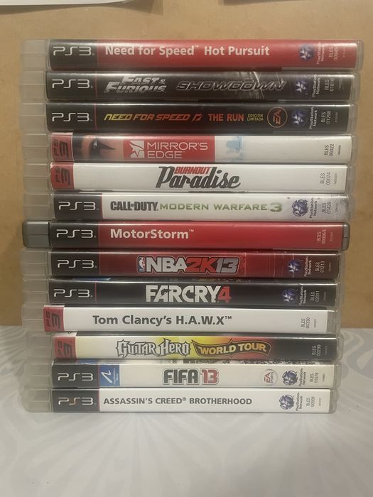 Conjunto de jogos para a Playstation 3 (PS3)