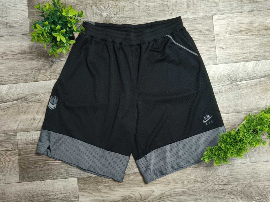 [XL] NIKE баскетбольні шорти спортивні широкі оригінальні чорні