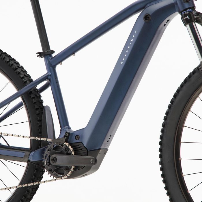 Bicicleta BTT Elétrica Semirrígida 29" E-EXPL 520 Azul-noite