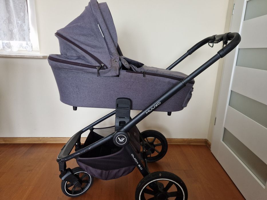 Wózek Muuvo 2.0 Quick  - gondola + spacerówka